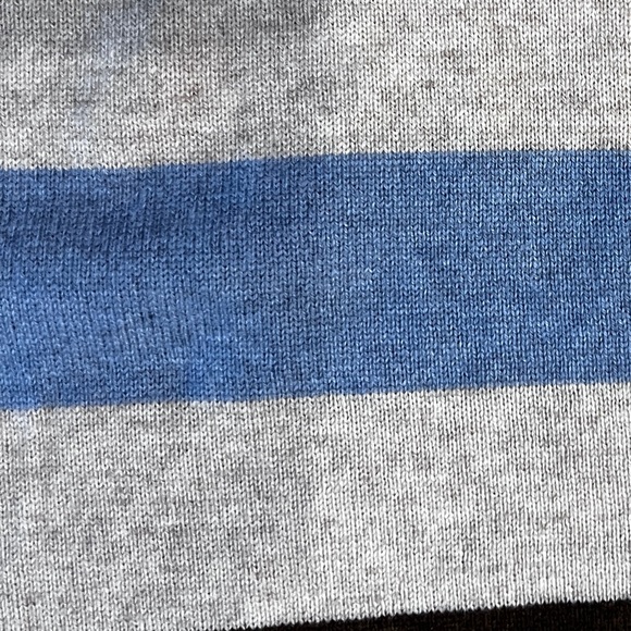 NWT J.Crew 100% Cashmere Striped Sweater Large Multicolor Crewneck - Picture 4 of 6